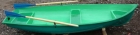 Гребная (весельная лодка Дельфин из пластика